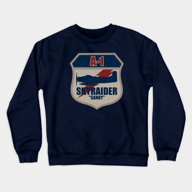 A-1 Skyraider Crewneck Sweatshirt by Billy Goat TP